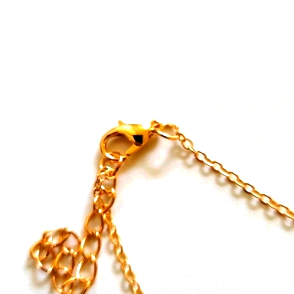 Vintage Gold Heart Anklet/Bracelet - Picture 3 of 3